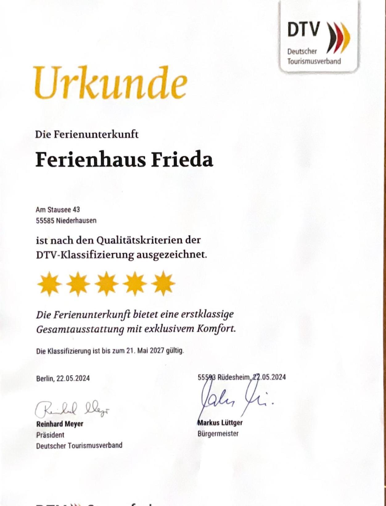 Ferienhaus Frieda Niederhausen Εξωτερικό φωτογραφία